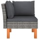 thumbnail image 4 of Conjunto de Lounge de Jardín Casafoyer en Poliratán con Madera Sólida de Eucalipto, 4 of 5
