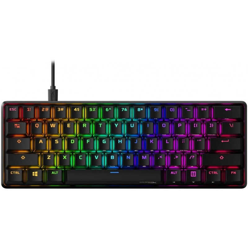 Teclado Alloy Origins 60- Linear Hyperx Red Switch