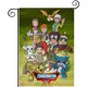 thumbnail image 1 of Digital Monster -bandera de jardín temática. Regalo perfecto para fans, amigos y familiares, ideal para actividades al aire libre y decoración de fiestas.28CM*45CM, 1 of 5