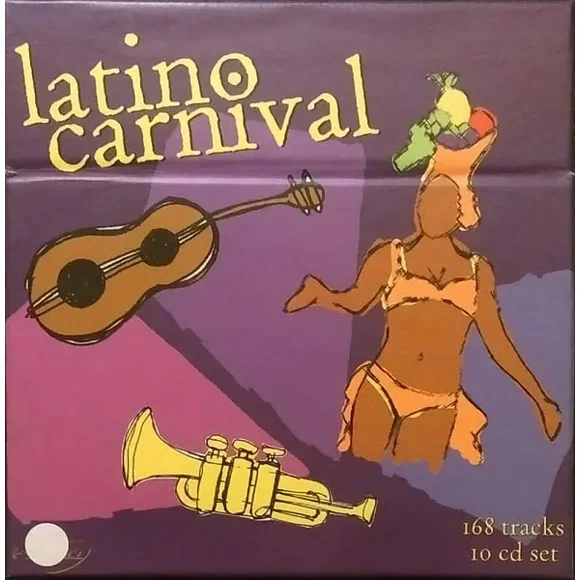 CD VARIOS ARTISTAS/ LATINO CARNIVAL 10CD (BOX SET)