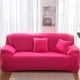 thumbnail image 1 of Xiao Hua Funda de Sofá de Alta Elasticidad - Adecuada para Sofás de 2 Plazas (57.1-72.8in), Hecha de material Elástico de Tela Suave Rosa, Funda Protectora de Muebles Transpirable y Lavable, 1 Pieza, 1 of 4