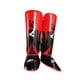 thumbnail image 3 of Espinilleras Muay Thai Artes Marciales Pierna Protectora Mma Kickboxing Kung Fu Rojo M Adolescente, 3 of 5