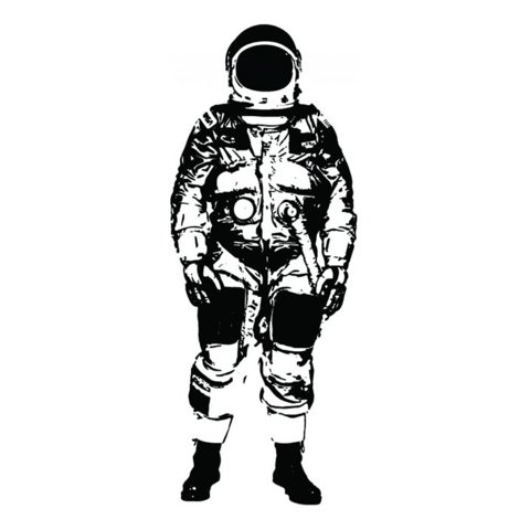 Rienda Libre Graphics - Decomural Astronaut Spacesuit Ws-34064