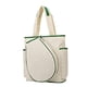 thumbnail image 3 of Bolsa De Tenis, Bolsa De Mano Para Raquetas, Espaciosa Mochila Deportiva Para Cumplea?os, Exterior, Color Beige, 3 of 5