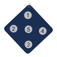 Magideal - Esgrima Tipo De Colgar En La Pared De Esgrima De Doble Cara Para El Hogar Para Sable , B B