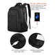 thumbnail image 2 of Mochila de Viaje para Notebook 15.6 Pulgadas Antirrobo e Impermeable Matein 1007 Negro, 2 of 3