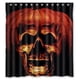 thumbnail image 1 of Cortina de ducha festiva de calavera de Halloween Ative, juego de cortina de baño con ganchos, tamaño 66 x 72 pulgadas, 1 of 3
