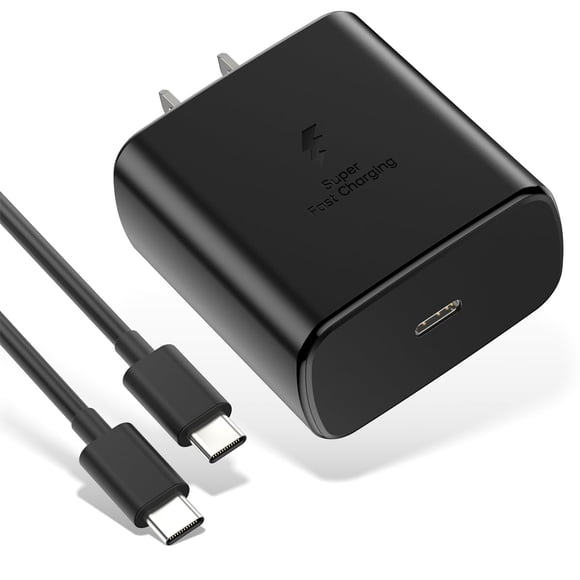 Cargador Samsung Super Fast USB tipo C de 45 W para Galaxy S24 S23