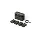 thumbnail image 1 of Kit de baterías Tilta LP‑E6P 4× USB‑C recargables verde, 1 of 9