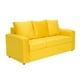 thumbnail image 2 of Sofa Kendy 3c Felpa 30 Amarillo, 2 of 6