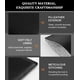thumbnail image 4 of Funda para portátil MoKo compatible con MacBook Pro de 14 pulgadas, color negro, 4 of 7
