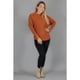 thumbnail image 3 of Sweater Mujer Manga Larga Murciélago Tejido Botones 6020, 3 of 4