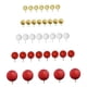 thumbnail image 1 of 50 Bolas Decorativas Para Tartas, Suministros Para Fiestas, Aniversarios, Color Rojo, 1 of 5