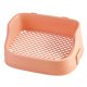 thumbnail image 2 of Bandeja De Entrenamiento Para Orinal Para Mascotas Con Cierre A Presión Pet Pan Rabbits Litter Box Pink, 2 of 5