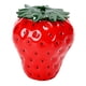 thumbnail image 3 of Tarro De Hojas De Té De Cerámica, Carrito De Té Con Forma De Fresa Para Mostrador, Casa De Té, Rojo, 3 of 5