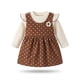 thumbnail image 1 of Vestido Manga Larga De Cotele Con Estampado Para Niñas Primavera Verano, 1 of 3