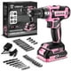 thumbnail image 1 of Set de Taladros Eléctricos Inalámbricos Dekopro 20 V Rosa, 1 of 3