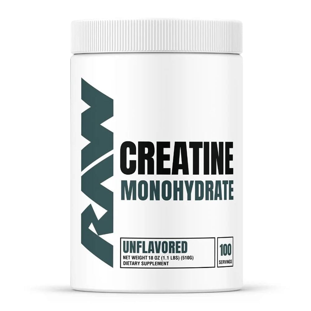 Raw Nutrition - Creatina Raw Cbum 500grs 100 Servicios