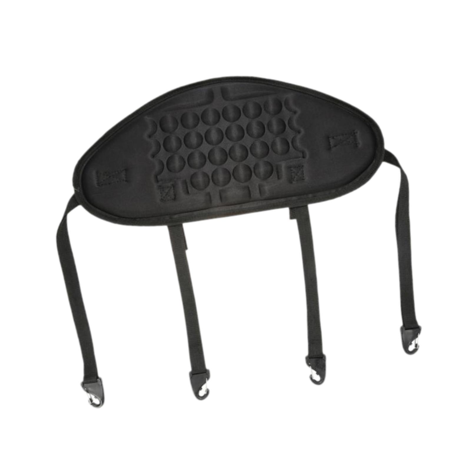 Magideal - Cojín De Espalda De Kayak, Respaldo De Asiento De Canoa, Correas Ajustables Para Almohadilla De Espuma De Espuma Suave De Kayak Hacia Atrás Para Canoa