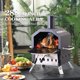 thumbnail image 3 of Horno para Pizza PIZZELLO al Aire Libre con Leña y Doble Capa, 3 of 7