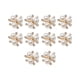 thumbnail image 1 of 10 Botones De Cuentas De Diamantes De Imitación Con Reverso Plano Para Accesorios De Ropa, 1 of 5