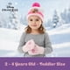 thumbnail image 4 of Set de Gorro y Manoplas de Invierno para Niñas Pequeñas Disney Princesas, 4 of 6
