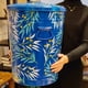 thumbnail image 1 of Bote De Basura De Metal Pintado A Mano 38 Litros Para Cocina Y Hogar, 1 of 9