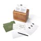 thumbnail image 1 of Caja de recetas de madera Remi & Rain 4x6 con 50 tarjetas, 1 of 6