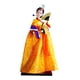 thumbnail image 2 of Figura De Kimono De Geisha, Juguete único, Minidecoración Decorativa, Muñeca Hanbok Coreana, Estilo 2, 2 of 2