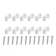 thumbnail image 5 of 12 Clips Para Mosquiteras Con Tornillos, Resistentes Para Invierno, Para Sujetar Mosquiteras Blancas., 5 of 5
