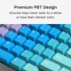 thumbnail image 3 of Keycaps Glorious GPBT Daydream Gradient, 3 of 7