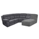thumbnail image 4 of Funda para Mueble ULTICOR Chaise Adicional Gris Oscuro Grande Derecha, 4 of 6