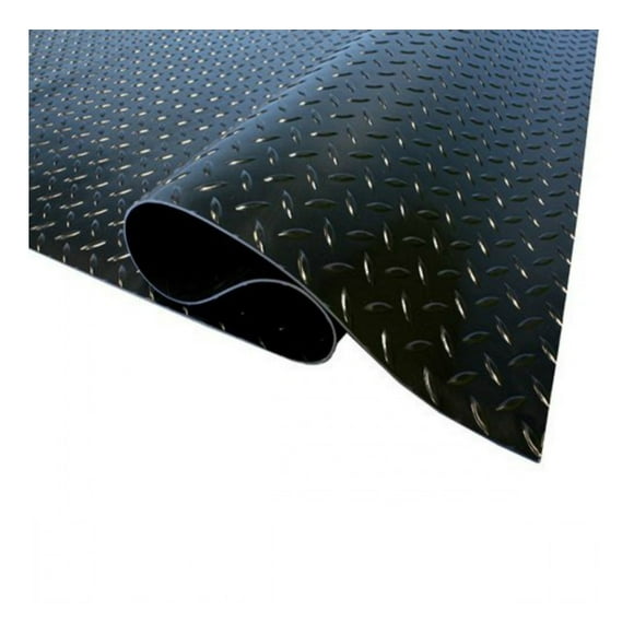 Piso Goma Rollo Diamantado 3mmx1mx5m