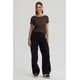 thumbnail image 4 of Polera Mujer Con Bardot Detalles Café Oscuro, 4 of 4