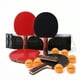 thumbnail image 1 of Set 4 Paletas Ping Pong + 30 Pelotas + Malla, 1 of 7