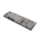 thumbnail image 1 of Teclado mecánico para juegos, teclado Retro Punk de 104 teclas, máquina de escribir, teclas redondas, teclado de juego Vintage para mujeres, hombres,, 1 of 5