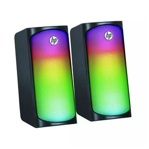 Hp - Parlantes Gamer Bluetooth 3W Rms X2 Rgb Negro Dhe-6004