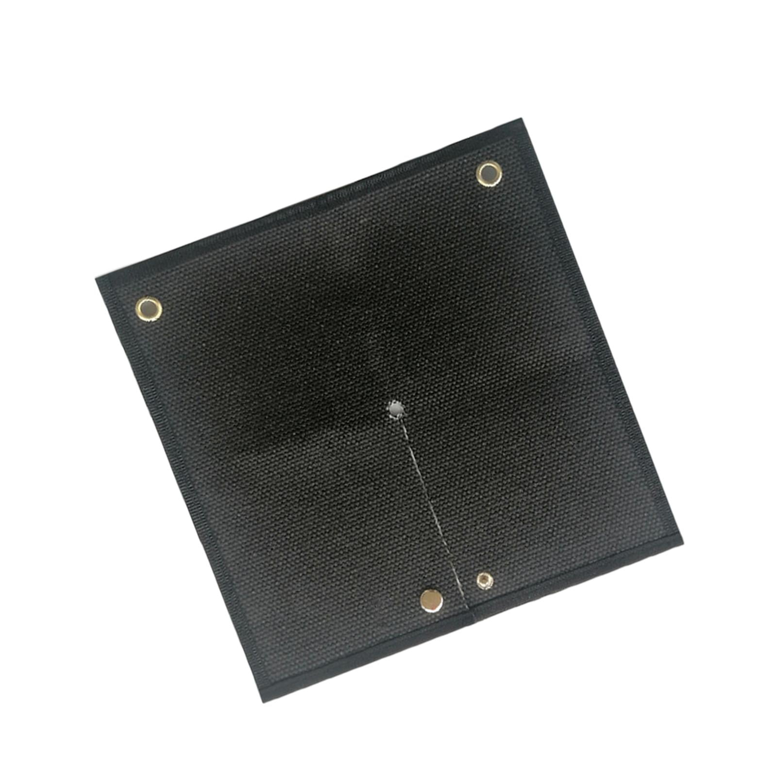 Magideal - Manta De Soldadura Ignífuga Con Protección Térmica, Almohadilla De Soldadura De 11,81 X 11,81 Pulgadas, Manta Ignífuga De Tela De Fibra De Vidrio Para