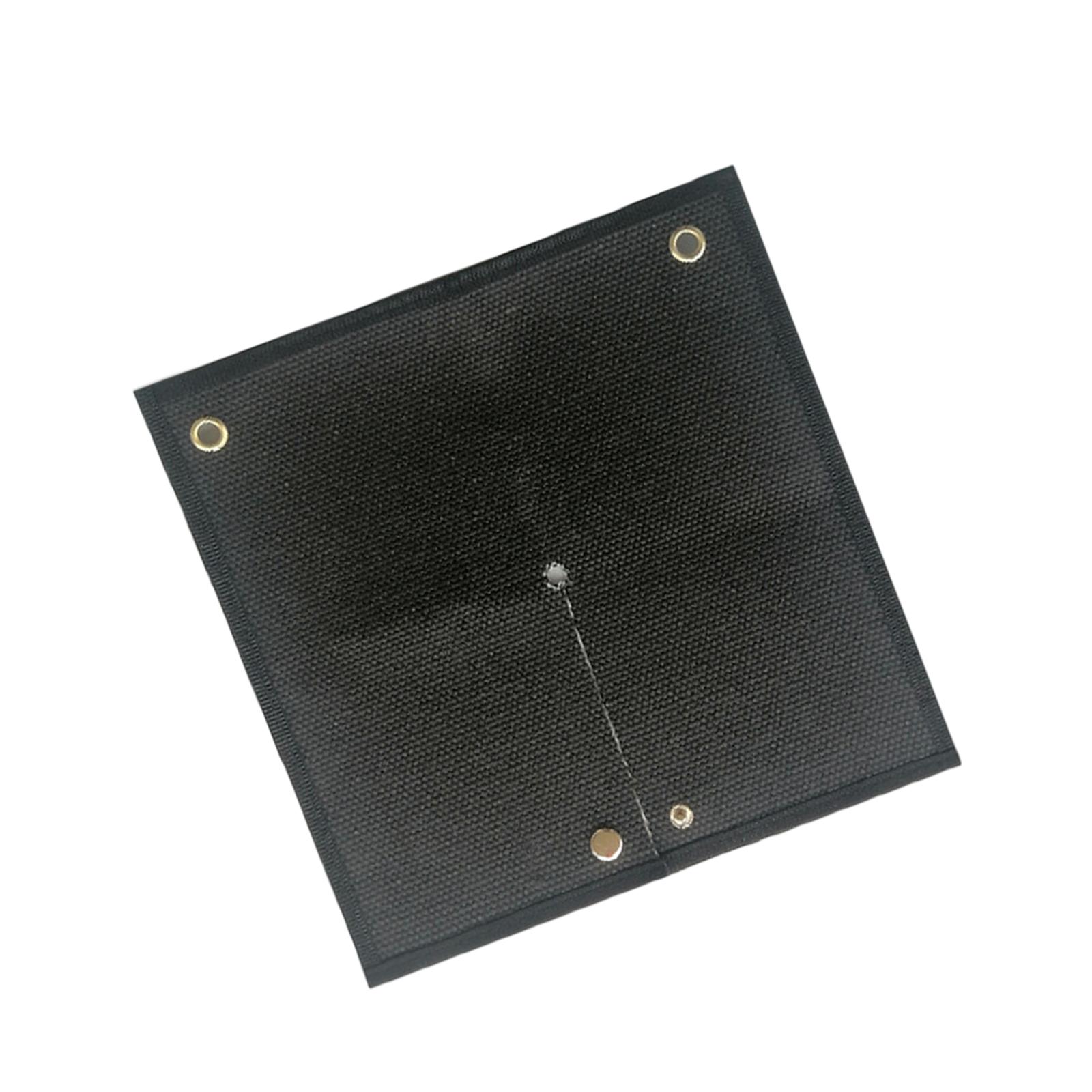 Magideal - Manta De Soldadura Ignífuga Con Protección Térmica, Almohadilla De Soldadura De 11,81 X 11,81 Pulgadas, Manta Ignífuga De Tela De Fibra De Vidrio Para