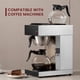 thumbnail image 3 of Decantador para cafetera SYBO, 12 tazas, vidrio comercial, negro, 3 of 5