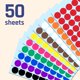 thumbnail image 5 of Pegatinas de puntos TownStix 20 mm 10 colores – Paquete de 2000, 5 of 9