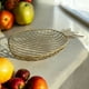 thumbnail image 3 of Frutero Canasto Centro de mesa Decorativo Dorado forma Piña, 3 of 3