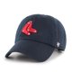 thumbnail image 1 of Gorra 47 Brand Red Sox Clean Up Navy talla única, 1 of 2