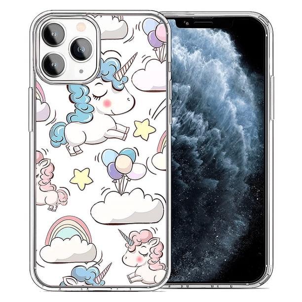 Cute Unicorn Suitable For Apple 13promax Mobile Phone Case Iphone12mini Transparent 14promax Sleeve 11 For Valentines Gift For Boy/Girlfriends Gift