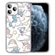 thumbnail image 1 of Cute Unicorn Suitable For Apple 13promax Mobile Phone Case Iphone12mini Transparent 14promax Sleeve 11 For Valentines Gift For Boy/Girlfriends Gift, 1 of 3