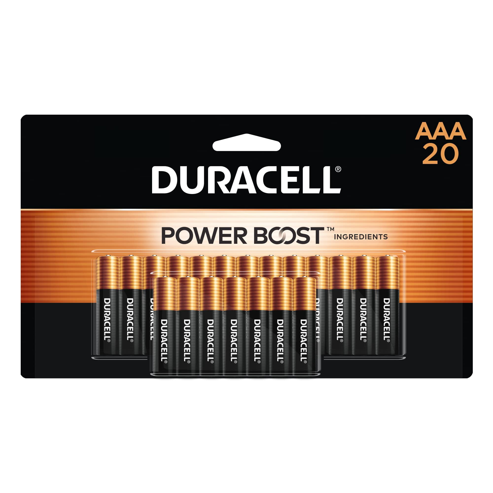 Batería Duracell Coppertop Aaa, Paquete De 20 Unidades, Alcalinas