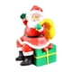 thumbnail image 1 of Estatua Navideña, Regalo Para Fiestas, Centro De Mesa, Figura De Papá Noel Con Caja De Regalo, 1 of 3