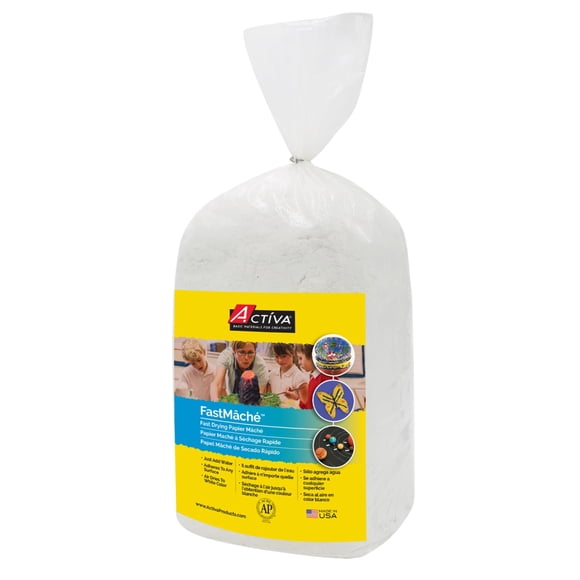 Activa Papel Maché 1,4 kg de Secado Rápido y Alta Resistencia