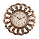 thumbnail image 5 of Reloj De Pared Retro Silencioso Elegante Decorativo Para Decoración Comedor Restaurante Bronce, 5 of 5