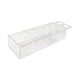 thumbnail image 4 of Florero Rectangular Florero De Acrílico Florero Para Mesa Centro De Mesa Hogar Boda 25x10x6.5cm 12 Agujeros, 4 of 6